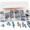 Pulley Keyway Key Cartener 60pc Square Stock Chrome Zinc‑Plated Steel-1