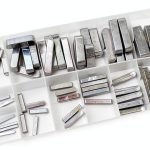 Pulley Keyway Key Cartener 60pc Square Stock Chrome Zinc‑Plated Steel-0