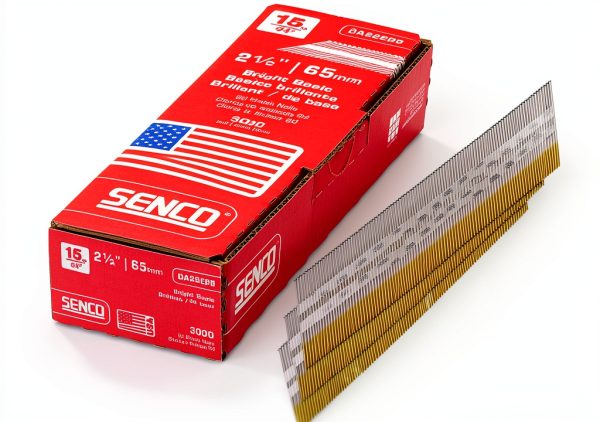 Senco DA25EPB 15 Gauge by 2-1/2 inch Length Bright Basic Finish Nail (3,000 per box)-0